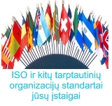 ISO standartų sertifikatai